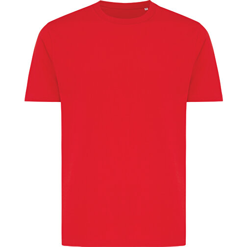 Iqoniq Brett T-Shirt Aus Recycelter Baumwolle, Rot , rot, 30% recycelte und 70% biologische Baumwolle, XXS, 61,00cm x 1,00cm x 44,00cm (Länge x Höhe x Breite), Bild 1