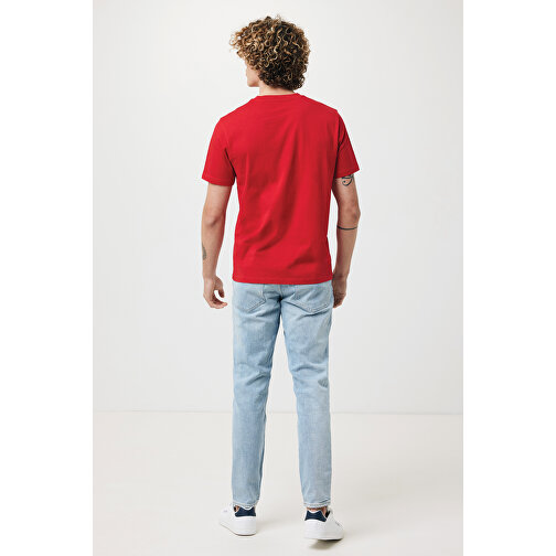 Iqoniq Brett T-Shirt Aus Recycelter Baumwolle, Rot , rot, 30% recycelte und 70% biologische Baumwolle, XXS, 61,00cm x 1,00cm x 44,00cm (Länge x Höhe x Breite), Bild 6