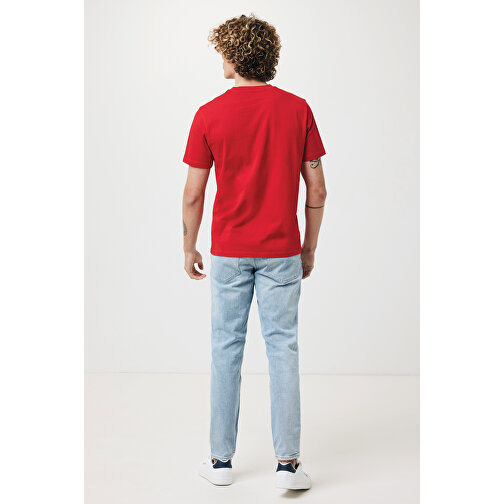 Iqoniq Brett T-Shirt Aus Recycelter Baumwolle, Rot , rot, 30% recycelte und 70% biologische Baumwolle, XXL, 77,00cm x 0,50cm x 61,00cm (Länge x Höhe x Breite), Bild 7