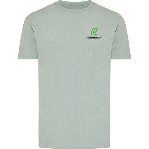 Iqoniq Brett T-Shirt Aus Recycelter Baumwolle, Iceberg Green , Iceberg green, 30% recycelte und 70% biologische Baumwolle, XXXL, 79,00cm x 0,50cm x 64,00cm (Länge x Höhe x Breite), Bild 3