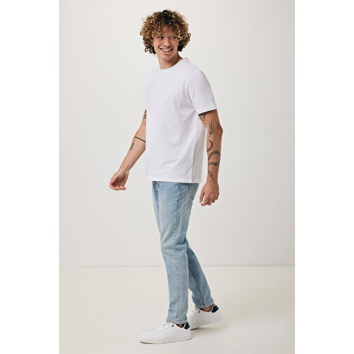 Iqoniq Brett T-Shirt Aus Recycelter Baumwolle , recycled white, 30% recycelte und 70% biologische Baumwolle, XXL, 77,00cm x 0,50cm x 61,00cm (Länge x Höhe x Breite), Bild 5