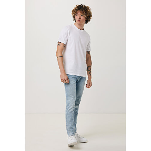 Iqoniq Brett T-Shirt Aus Recycelter Baumwolle , recycled white, 30% recycelte und 70% biologische Baumwolle, XL, 75,00cm x 0,50cm x 58,00cm (Länge x Höhe x Breite), Bild 8