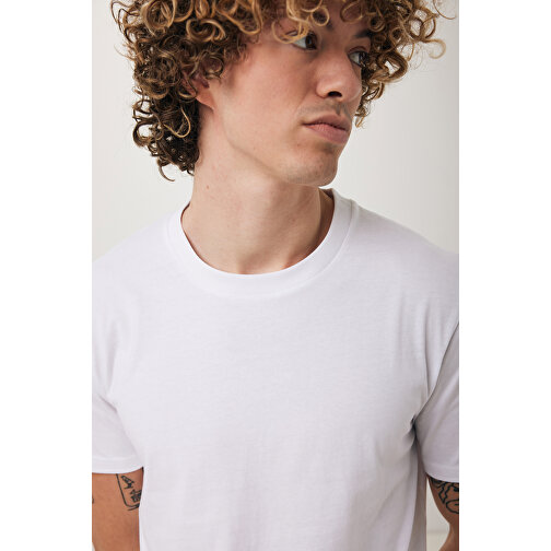 Iqoniq Brett T-Shirt Aus Recycelter Baumwolle , recycled white, 30% recycelte und 70% biologische Baumwolle, S, 69,00cm x 0,50cm x 49,00cm (Länge x Höhe x Breite), Bild 13