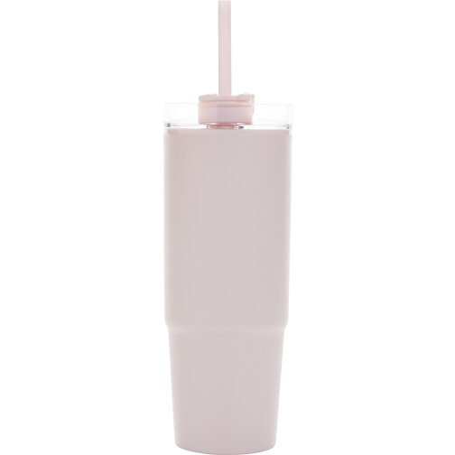 Tana gobelet en plastique recyclé RCS avec poignée 900ml, rose, Image 5