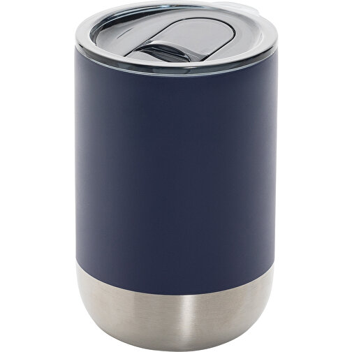 RCS Recycelter Stainless Steel Becher, Navy Blau , navy blau, Rostfreier Stahl - recycelt,Rostfreier Stahl - recycelt, 8,40cm x 12,40cm x 8,00cm (Länge x Höhe x Breite), Bild 1