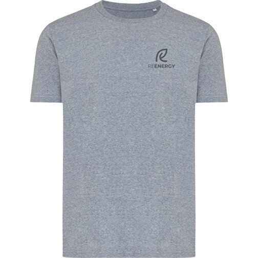 Iqoniq Brett T-Shirt Aus Recycelter Baumwolle, Light Heather Blue , light heather blue, 30% recycelte und 70% biologische Baumwolle, S, 69,00cm x 0,50cm x 49,00cm (Länge x Höhe x Breite), Bild 3