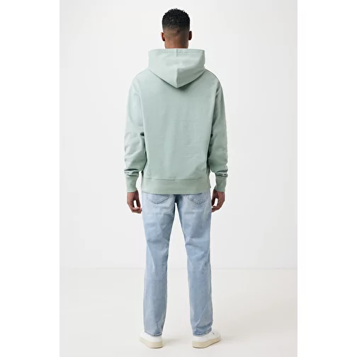 Iqoniq Yoho Hoodie Relax en coton recyclé, Iceberg green, Image 5