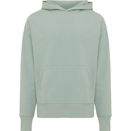 Iqoniq Yoho Hoodie Relax en coton recyclé, Iceberg green, Image 1