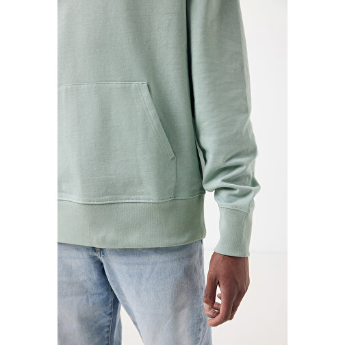 Iqoniq Yoho Relax-Hoodie Aus Recycelter Baumwolle, Iceberg Green , Iceberg green, 50% recycelte und 50% biologische Baumwolle, L, 72,00cm x 1,00cm x 62,00cm (Länge x Höhe x Breite), Bild 8