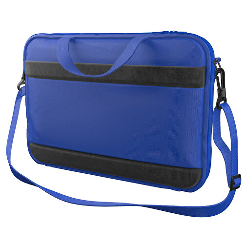 Laptoptasche Stripe , königsblau, Sublimation-fabric 200g - Polyester (PU), 36,00cm x 28,00cm x 5,00cm (Länge x Höhe x Breite), Bild 1