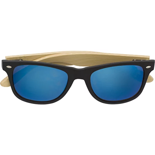 Lunettes de soleil en ABS et bambou Luis, Image 1