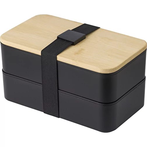 Lunch box double compartiment en PP Maxton, Image 1