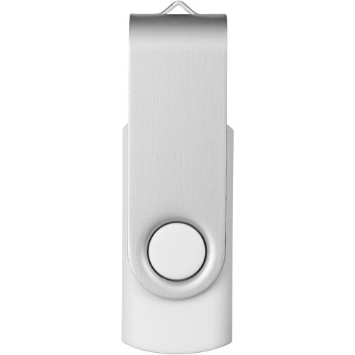 Rotate USB-Stick , weiss MB , 65 GB , Kunststoff, Aluminium MB , 5,80cm x 1,90cm x 1,00cm (Länge x Höhe x Breite), Bild 4