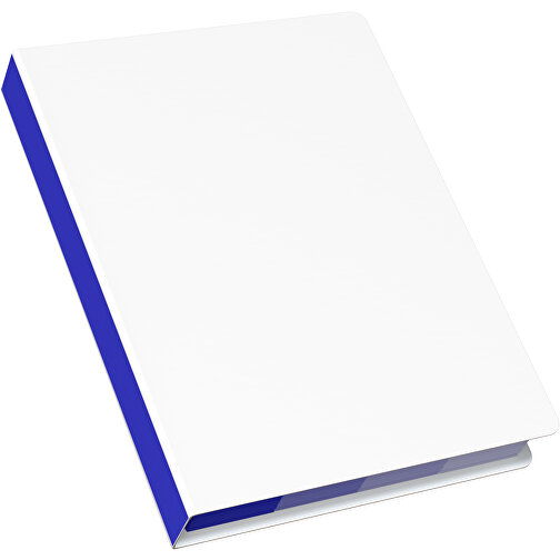 Softcover Haftnotiz-Set Stacey , weiss / blau, Papier, 10,60cm x 1,00cm x 7,60cm (Länge x Höhe x Breite), Bild 2