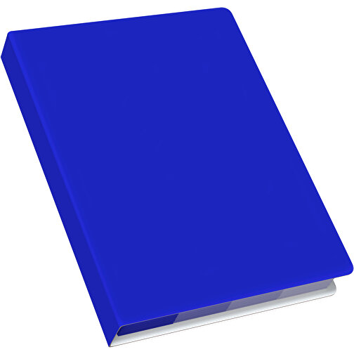 Softcover Haftnotiz-Set Stacey , blau, Papier, 10,60cm x 1,00cm x 7,60cm (Länge x Höhe x Breite), Bild 2