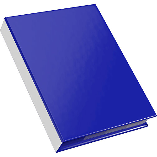 Hardcover Haftnotiz-Set Ana , blau / weiss, Papier, 10,50cm x 1,50cm x 7,50cm (Länge x Höhe x Breite), Bild 2