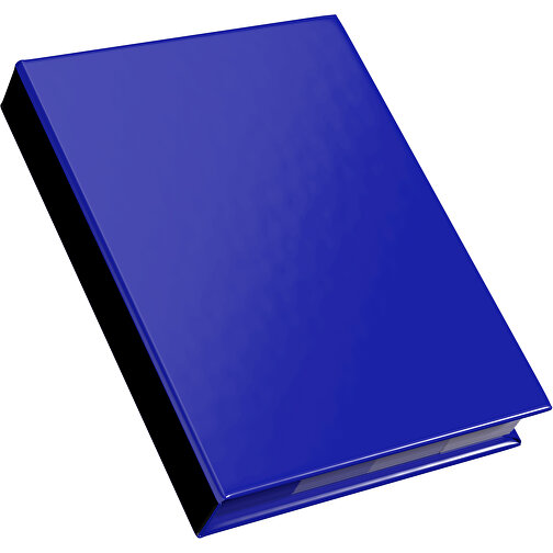 Hardcover Haftnotiz-Set Ana , blau / schwarz, Papier, 10,50cm x 1,50cm x 7,50cm (Länge x Höhe x Breite), Bild 2