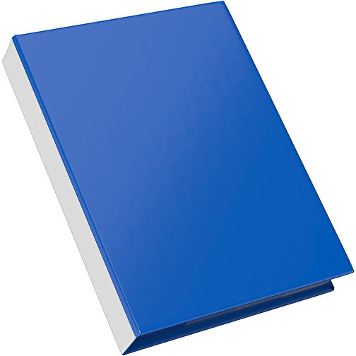 Hardcover Haftnotiz-Set Steffen , kobaltblau / weiss, Papier, 10,50cm x 1,80cm x 7,50cm (Länge x Höhe x Breite), Bild 2