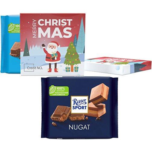 Ritter Sport bar i solid papemballage, Billede 3