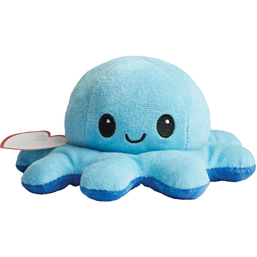 Plüsch-Octopus MATTEO , blau, Polyester, 13,00cm (Länge), Bild 3