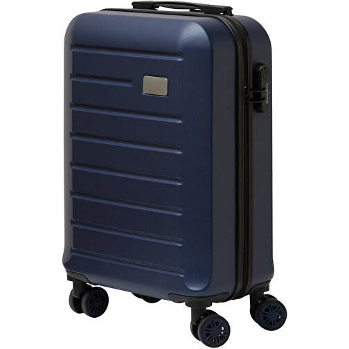 Trolley-Bordcase LUCCA , blau, ABS, 35,50cm x 56,00cm x 20,50cm (Länge x Höhe x Breite), Bild 1