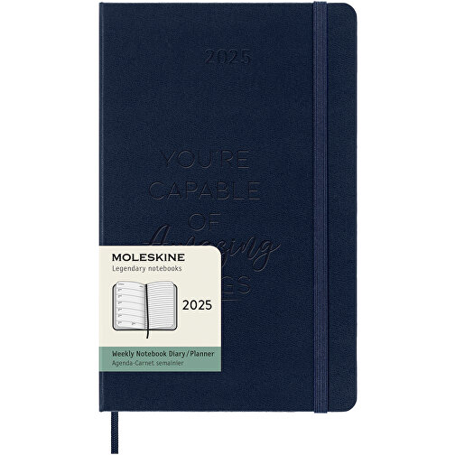 Moleskine Hardcover 12 måneders ugekalender L, Billede 2