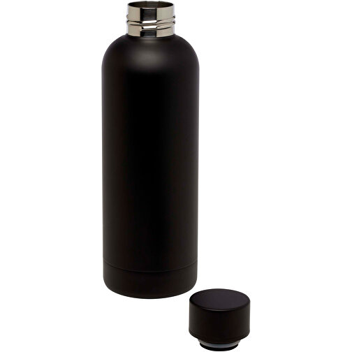 Spring 500 Ml RCS-zertifizierte Kupfer-Vakuum Isolierflasche Aus Recyceltem Edelstahl , schwarz, Recycled stainless steel, 22,40cm x 7,40cm (Höhe x Breite), Bild 6