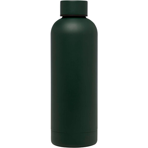 Spring 500 Ml RCS-zertifizierte Kupfer-Vakuum Isolierflasche Aus Recyceltem Edelstahl , green flash, Recycled stainless steel, 22,40cm x 7,40cm (Höhe x Breite), Bild 4