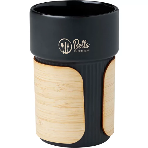 Fika 340 ml krus med bambusgreb, Billede 2