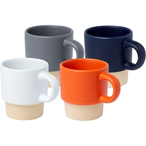 Tasse à espresso empilable Olympia de 130 ml avec fond en argile, Image 5