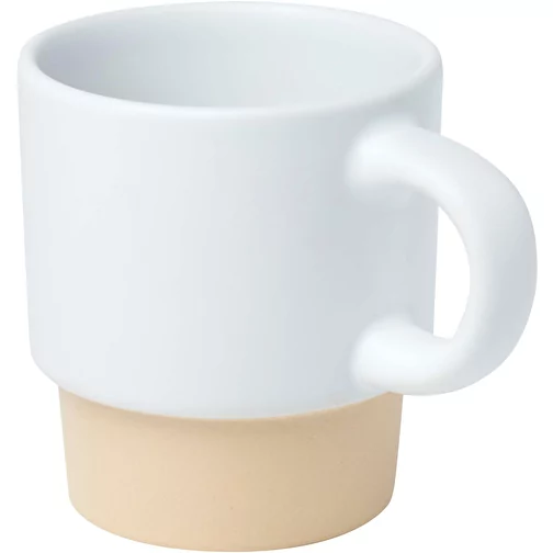 Tasse à espresso empilable Olympia de 130 ml avec fond en argile, Image 1