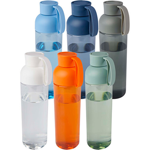 Illuminate 600 Ml RPET-Wasserflasche , hellblau, Recycelter PET Kunststoff, 23,50cm x 6,80cm (Höhe x Breite), Bild 7