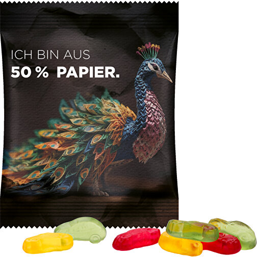 Minipose 10 g, frugtgummi i standardformer, Billede 1