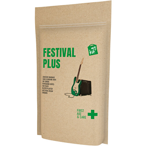 MyKit Festival Plus In Papierhülle , kraftpapier, Recyceltes Kraftpapier, 12,00cm x 20,90cm x 2,80cm (Länge x Höhe x Breite), Bild 1