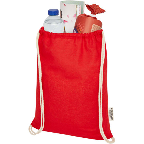 Bolsa de deporte Oregón 140 g/m² de algodón reciclado GRS, Imagen 3