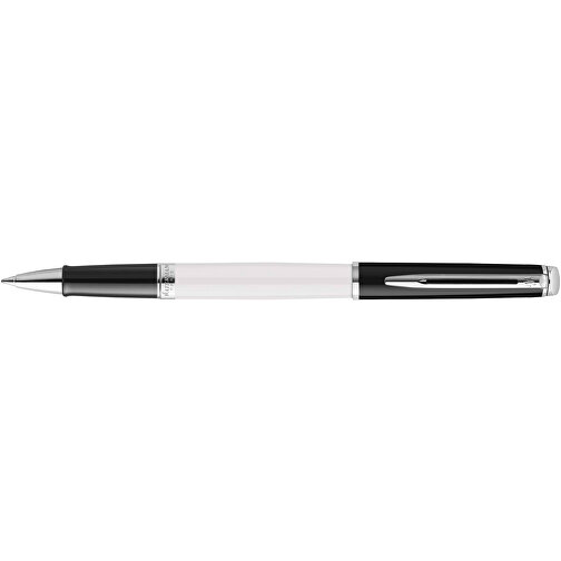 Waterman Hemisphere Color-Block Tintenroller Mit Palladiumbeschichtung , weiss, Metall, 13,70cm (Länge), Bild 3