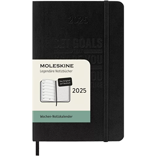 Moleskine soft cover 12 måneders ugelommekalender - tysk, Billede 2