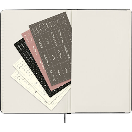 Moleskine Hardcover ugeplanner L, udateret, Billede 7