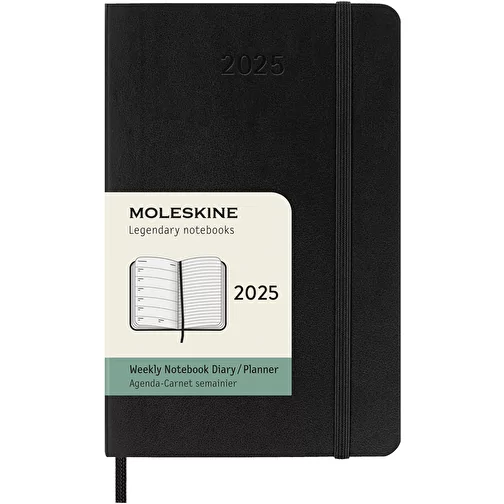 Moleskine soft cover 12 måneders ugelommekalender, Billede 1