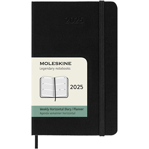 Moleskine indbundet 12 måneders PK-ugekalender, Billede 1