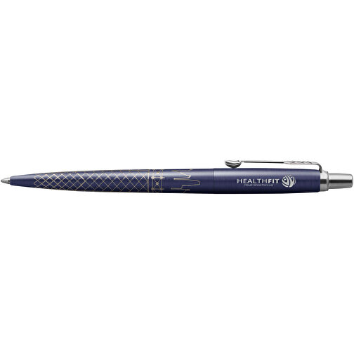 Parker Jotter SE Global Icons Kugelschreiber , blau, Metall, 12,80cm (Länge), Bild 1