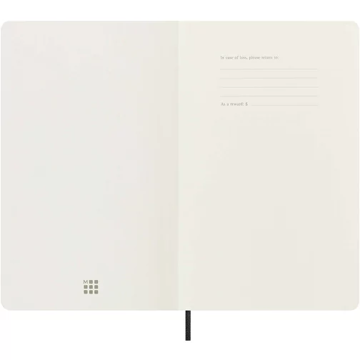 Blocco note con copertina morbida formato L - a righe Moleskine 100% VEGEA® Boa, Immagine 4