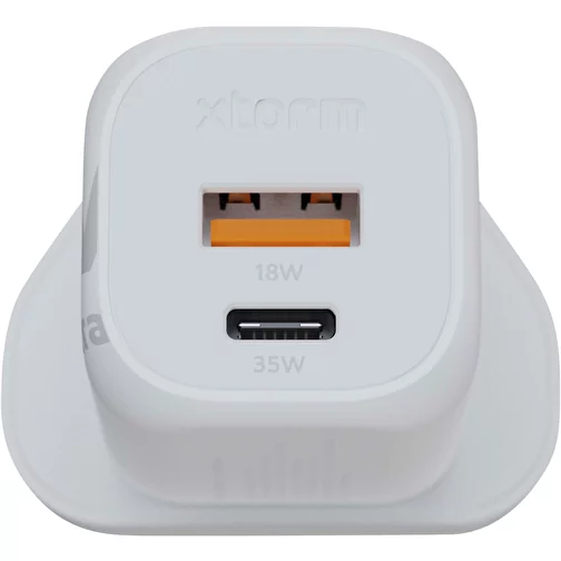 Xtorm XEC035 GaN² Ultra 35 W–vegglader – støpsel for Storbritannia, Bilde 4