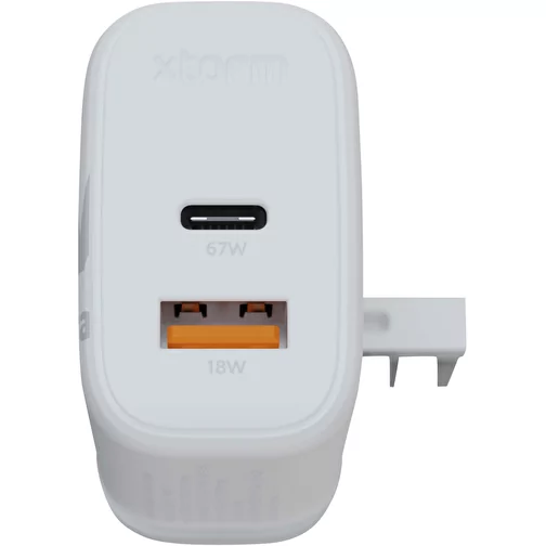 Xtorm XEC067 G GaN² Ultra 67 W-vegglader – støpsel for Storbritannia, Bilde 4