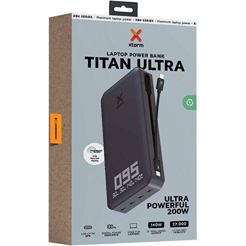 Xtorm XB403 Titan Ultra 27.000 mAh 200 W banque d\'alimentation pour ordinateur portable, Image 3