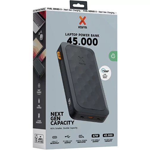 Xtorm FS5451seria Fuel powerbank o pojemności 45 000 mAh i mocy 67 W, Obraz 3