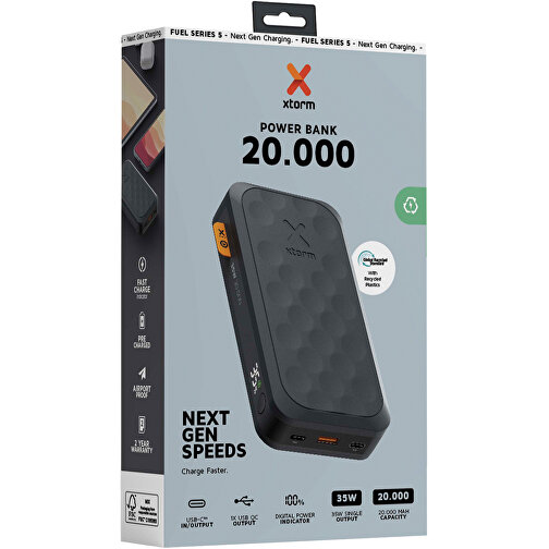 Xtorm FS520 Serie Fuel 20.000 mAh 35 W banca di alimentazione, Immagine 3