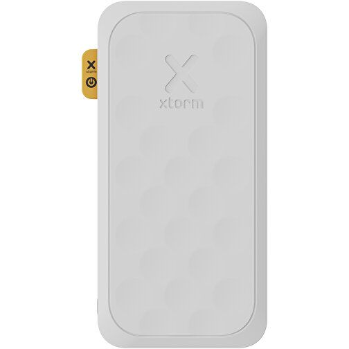 Xtorm FS510 Fuel Serie 10.000 MAh 20 W Powerbank , weiss, Recycelter ABS Kunststoff, 13,60cm x 1,50cm x 7,10cm (Länge x Höhe x Breite), Bild 2