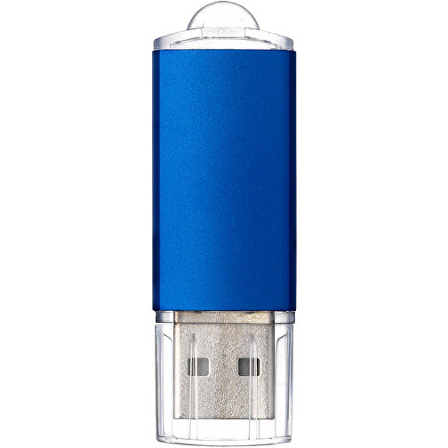 Silicon Valley USB-Stick , blau MB , 65 GB , Kunststoff, Aluminium MB , 5,30cm x 1,70cm x 0,80cm (Länge x Höhe x Breite), Bild 4