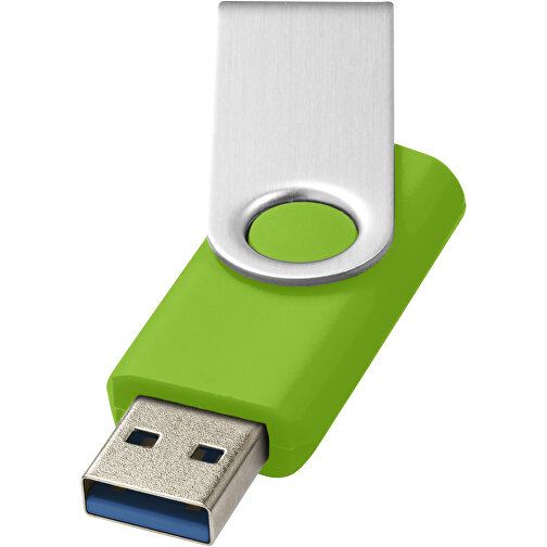 Rotate-basic USB-Stick 3.0 , limone MB , 32 GB , Kunststoff, Aluminium MB , 5,80cm x 1,90cm x 1,00cm (Länge x Höhe x Breite), Bild 1